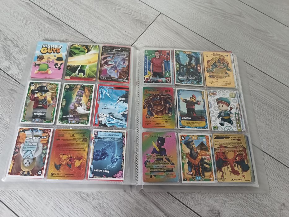 Duży album na karty kolekcjonerskie - 360 kart