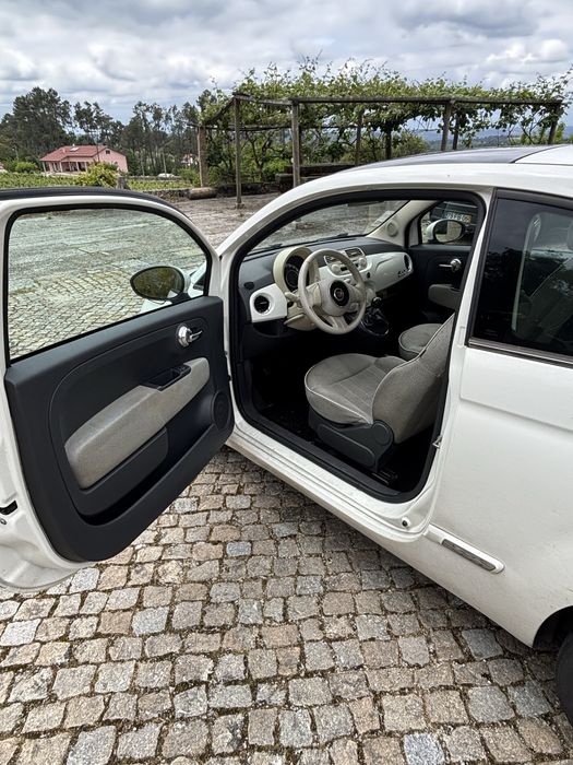 Fiat 500 1.3 16V Multijet em bom estado e muito estimado. Vende-se por troca de veículo