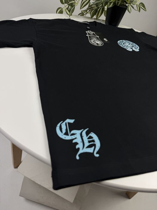 Футболка Chrome Hearts  чорна і біла