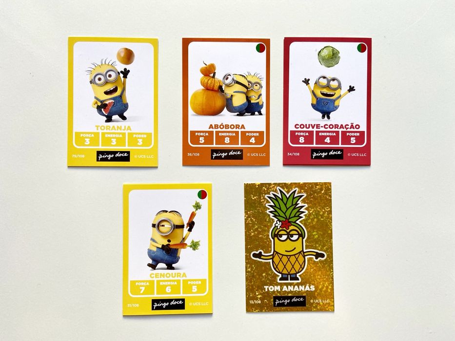 Cartas Minions Frumania