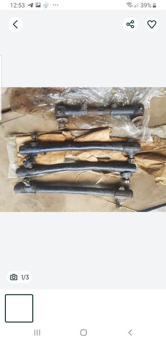 Рульові тяги на автомобіль газ