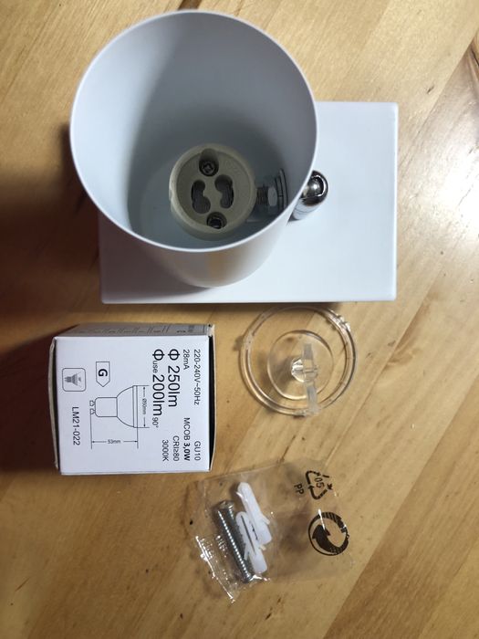 Reflektory 2 sztuki SPOTLIGHT LED GU10 LIVARNO