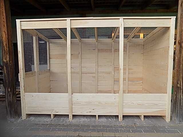 woliera dla ptaków, 3m długości,papugi faliste, nimfy,nierozłączki