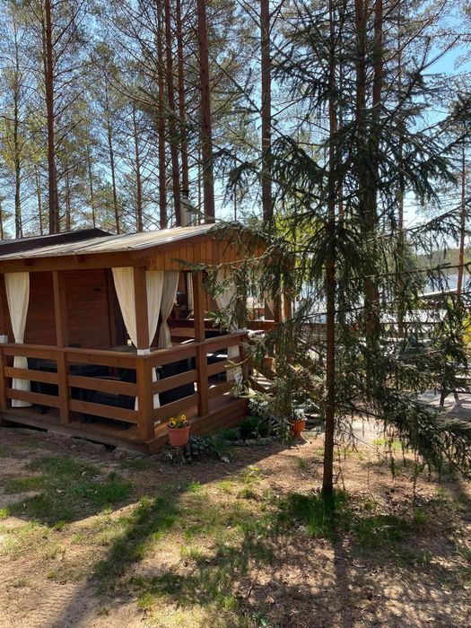 Domek nad jeziorem Kłączno-Małe. Kaszuby.