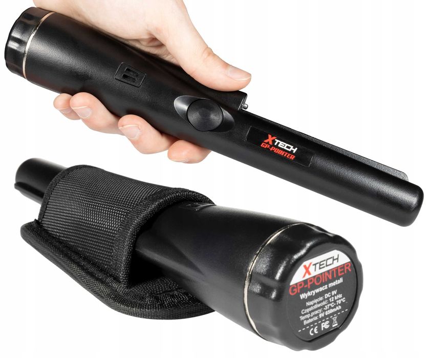Nowoczesny wykrywacz metalu XTECH GP-Pointer Pro - PRECYZYJNY