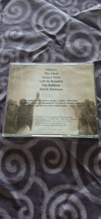 CD Attick Demons – EP (2000) Heavy / Power Metal Nacional