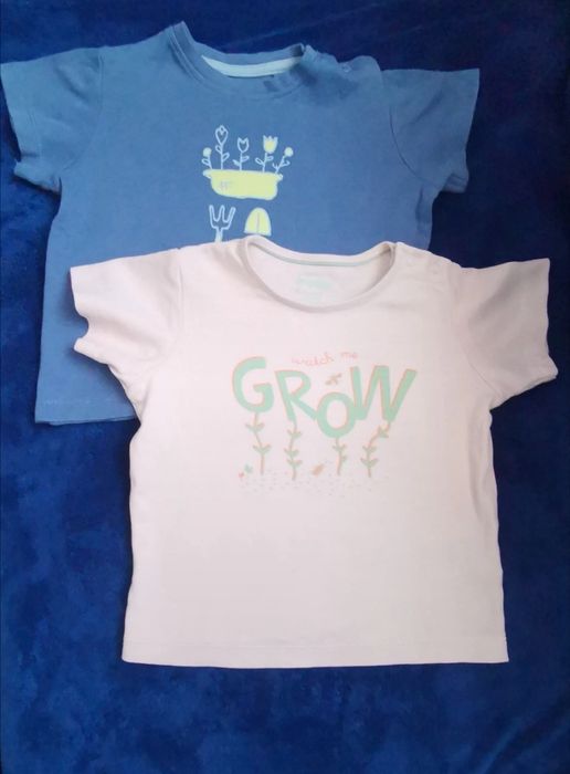 2 koszulki lupilu 86/92