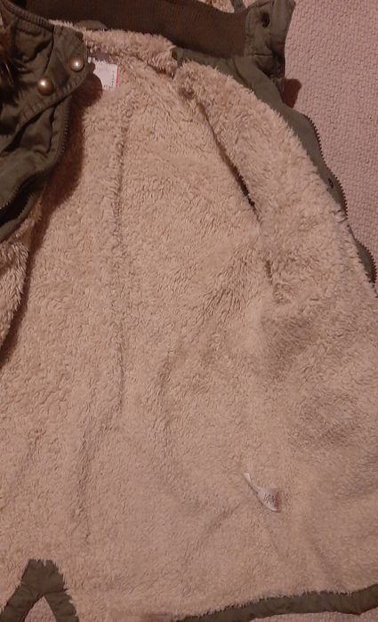 Kurtka parka lekka Nutmeg roz. 140-146