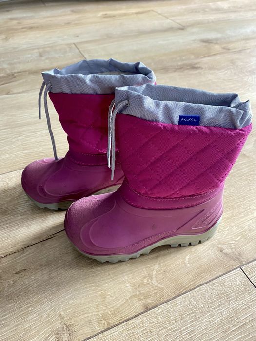 Buty zimowe, śniegowce dziewczęce Muflon rozm. 27/28