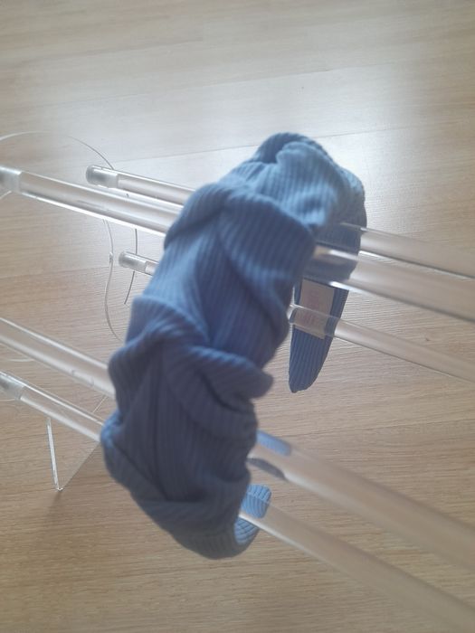 UL&KA Marszczulka Baby blue line