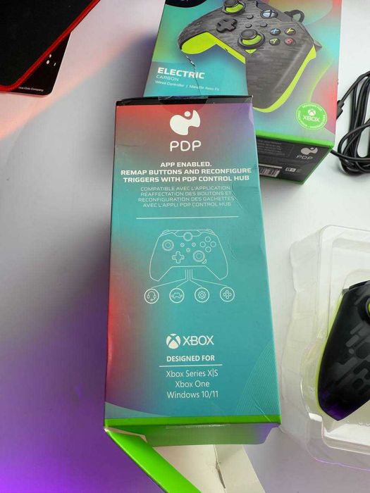Геймпад PDP Electric Black 049-012 Xbox Series S X PC