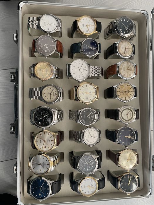 Kolekcja zegarkow