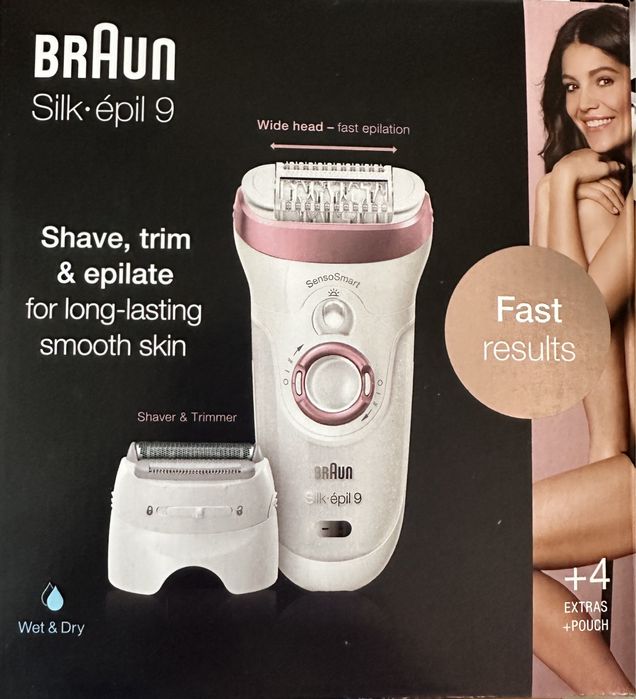 Depilator Braun silk epil 9