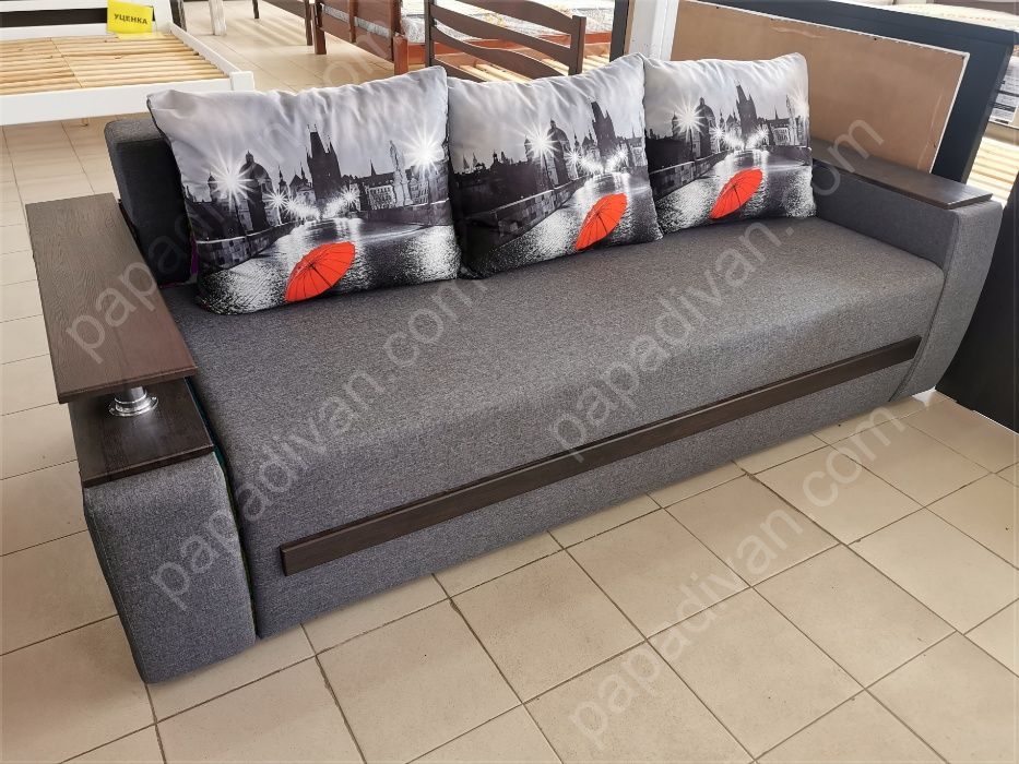 Прямой диван кровать - СПАЛЬНОЕ место 160х190. Мягкая мебель