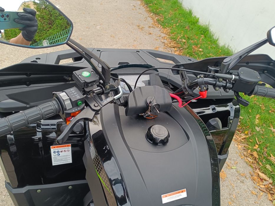 Wielki QUAD ASIX CHALLENGER 300 Homologacja Wyciągarka RATY TRANSPORT