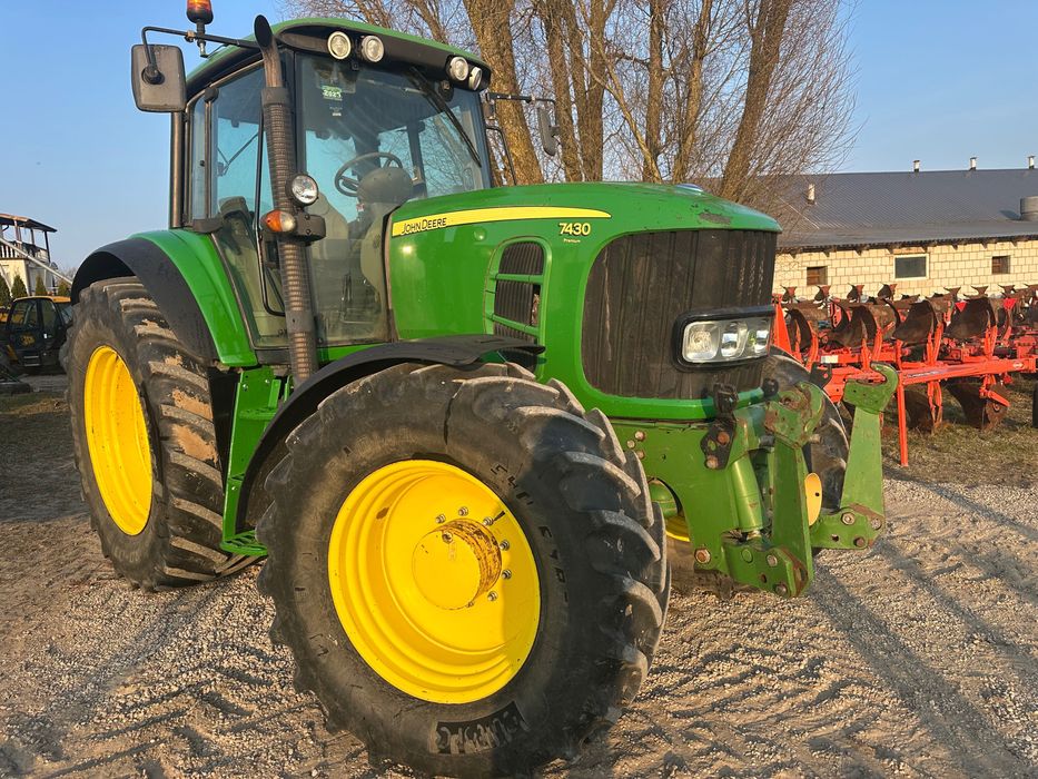 Ciagnik john deere 7430 tuz wom stan idealny