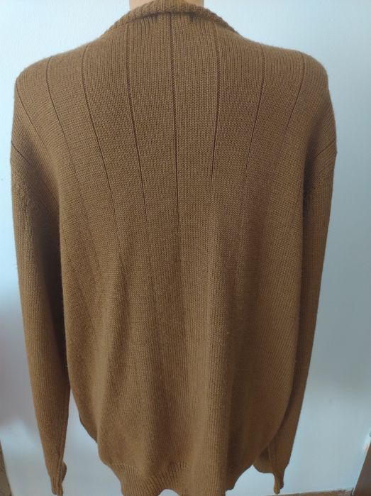 Sweterek męski rozpinany L