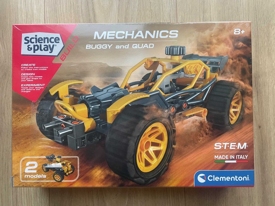 Clementoni 59015 Buggy i Quad Zestaw Konstrukcyjny