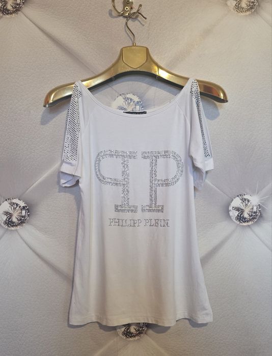 Bluzka damska z cyrkoniami