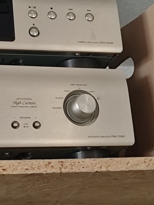 Głośniki magnat motion 1000, wzmacniacz i CD denon