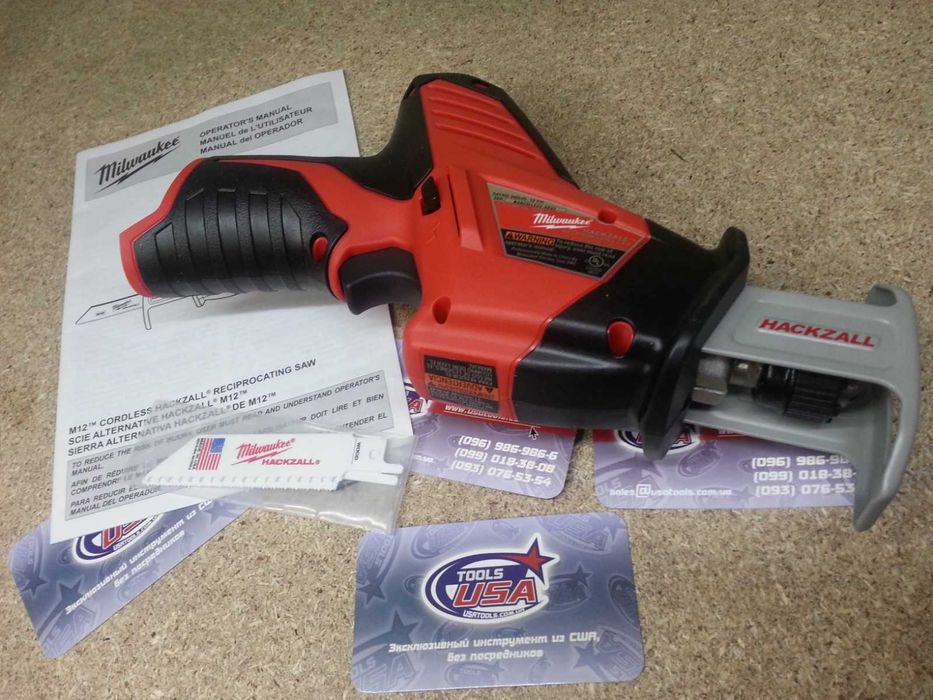 Аккумуляторная сабельная пила M12 милуоки Milwaukee 2420-20 (каркас)