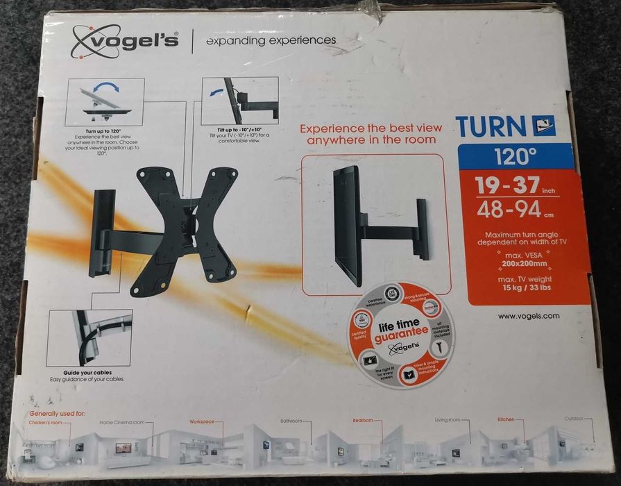 Suporte de parede para LCD, LED e Plasma (Novo com caixa)