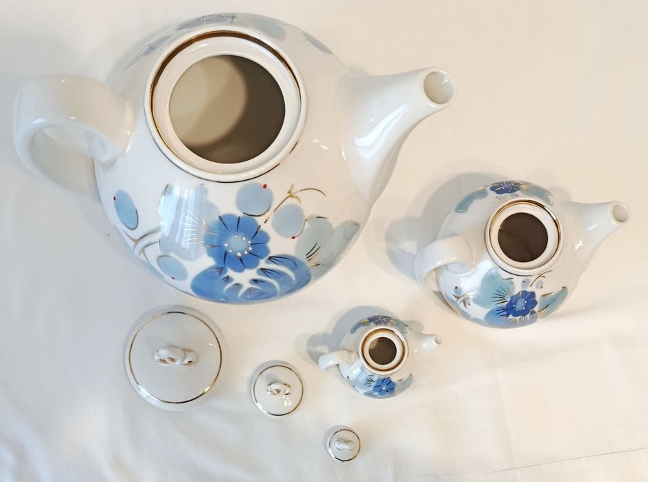 Чайники для заварювання "Блакитні квіти".
