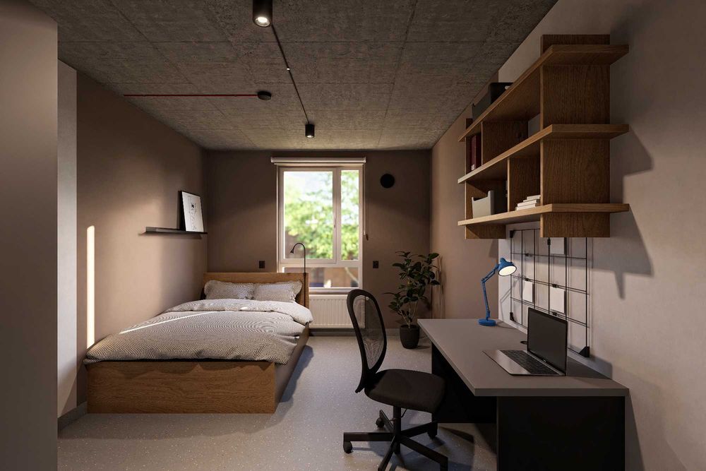 2-pokojowy apartament dla studentów | Prywatne sypialnie | Media w cenie - Widok 2