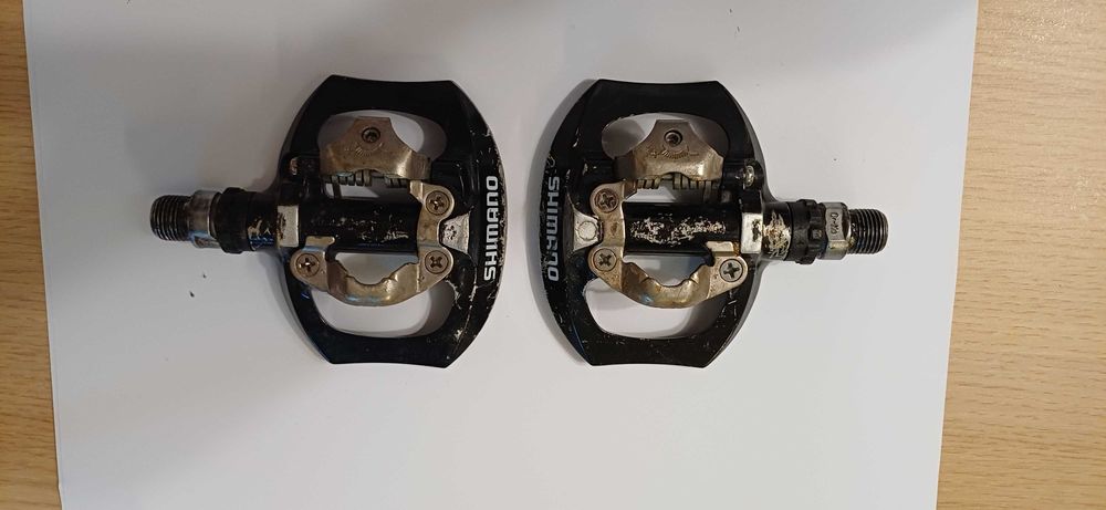 Pedais de spd com plataforma