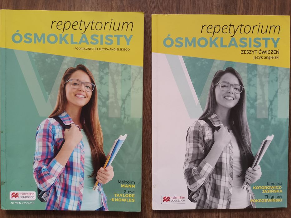 Repetytorium ósmoklasisty-podręcznik+zeszyt ćwiczeń