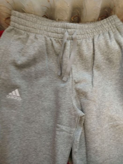 Штаны ADIDAS серые флис L оригинал