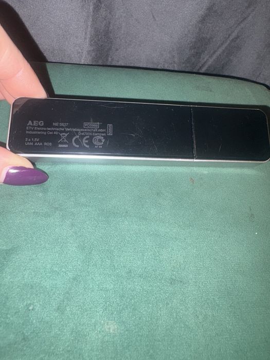 AEG  trymer do nosa, uszu