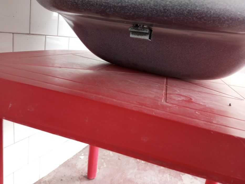 Ванна сидяча металева