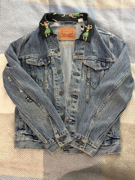 Джинсова куртка levi’s джинсовка