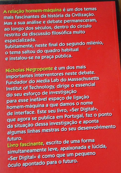 Ser Digital de Nicholas Negroponte