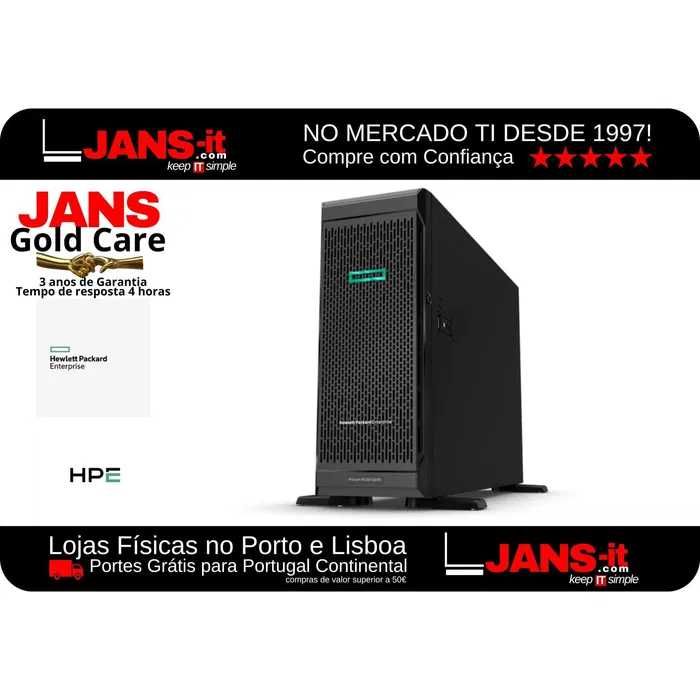 HP ML350 G10 2P Xeon Gold 6138 | 64GB | 2x SSD 500GB Garantia 3 Anos