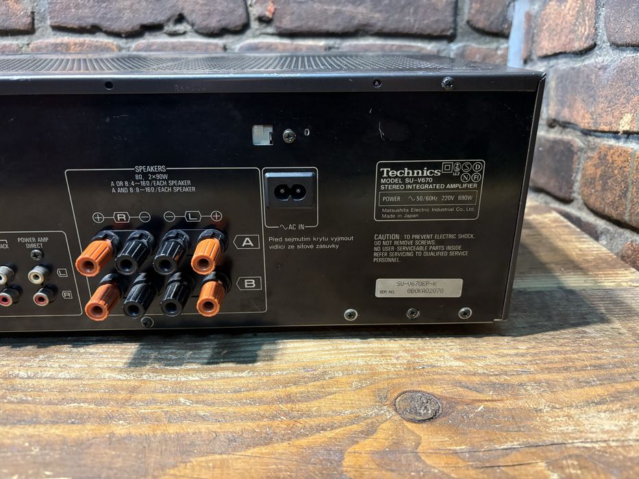 Wzmacniacz Technics SU V 670