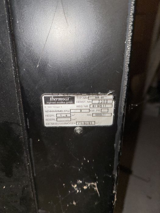 Kominek  9 kw  stan bardzo dobry