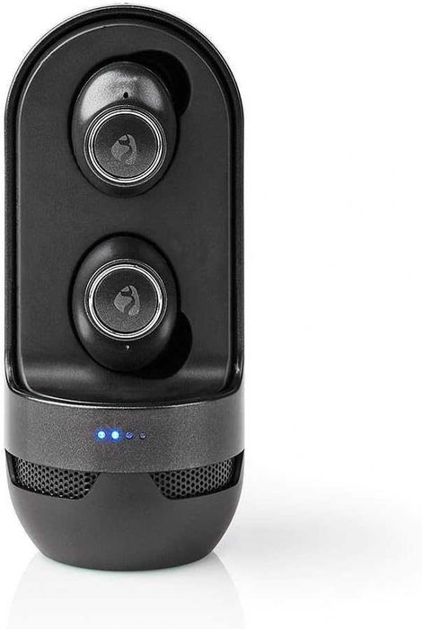 Auriculares Bluetooth Com Coluna Nedis HPBT6050BK