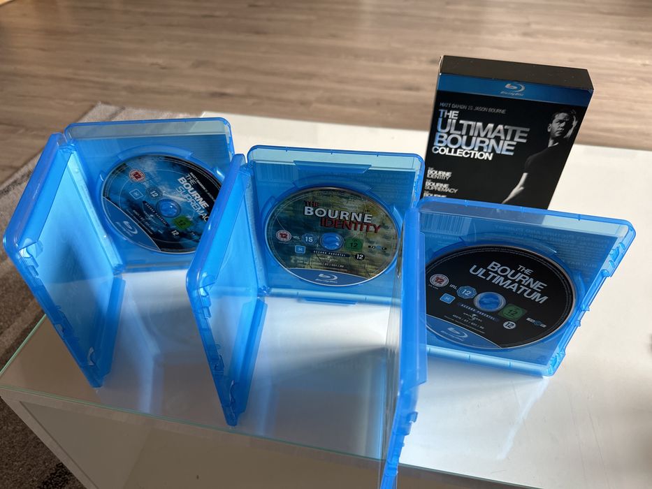 Trilogia the Bourne em bluray legendas PT