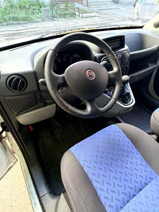 Fiat Doblo Maxi 2008, вантажний фургон, ГБО, білий