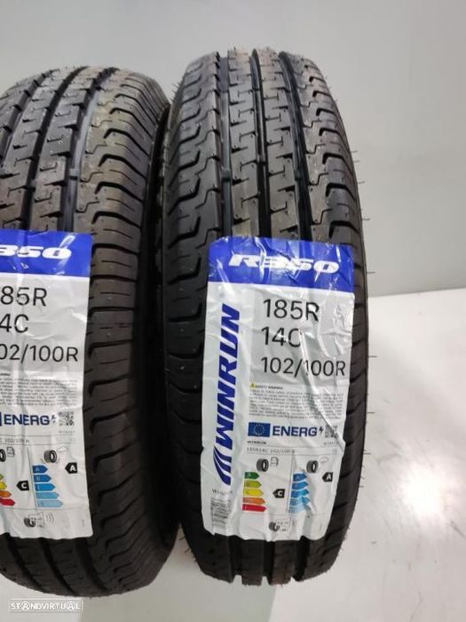 2 pneus novos 185-14c - oferta dos portes