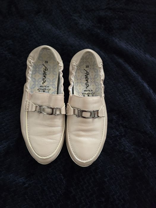 Avena skórzane buty 39