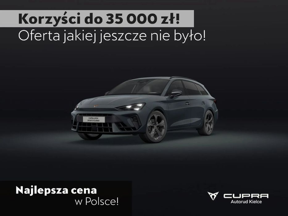 Cupra Leon Sportstourer CUPRA Leon Sportstourer 2.0 TSI 204 KM 7-biegowa automatyczna - DSG 4D