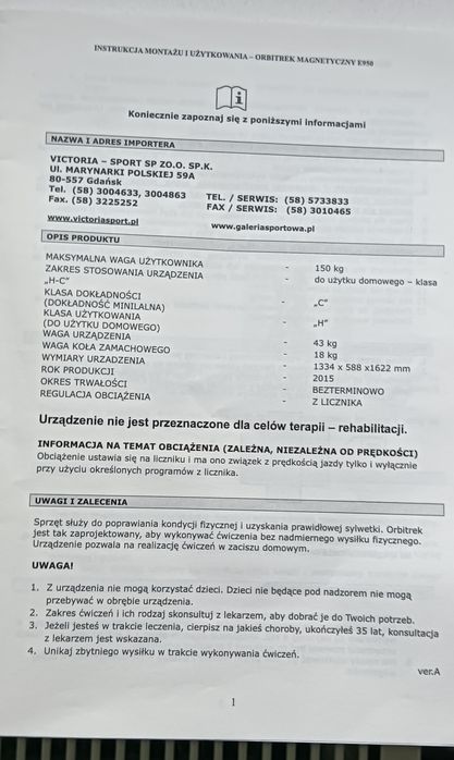 Orbitrek magnetyczny