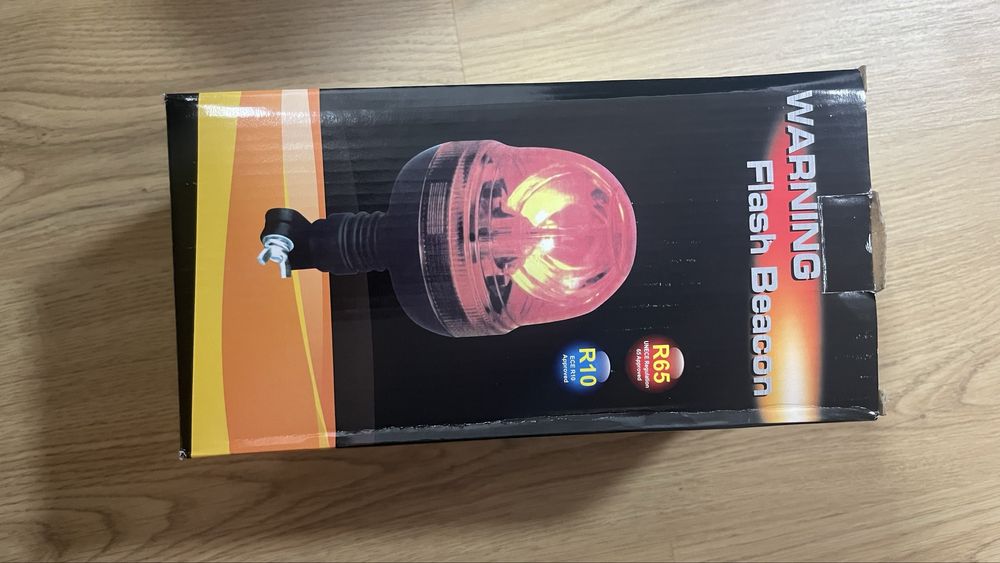 Pirilampo LED Laranja para Trator