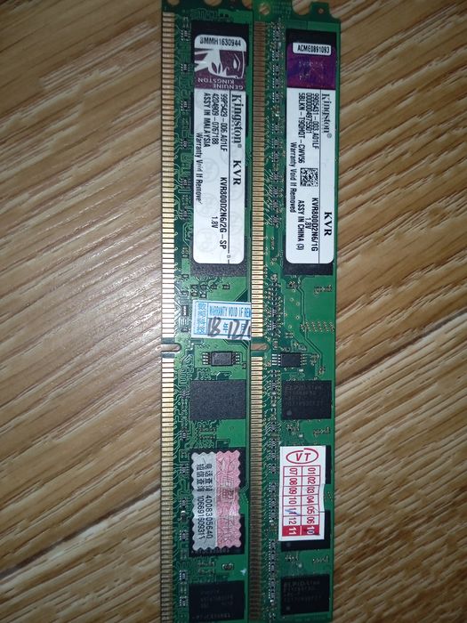оперативна пам'ять DDR2, робоча