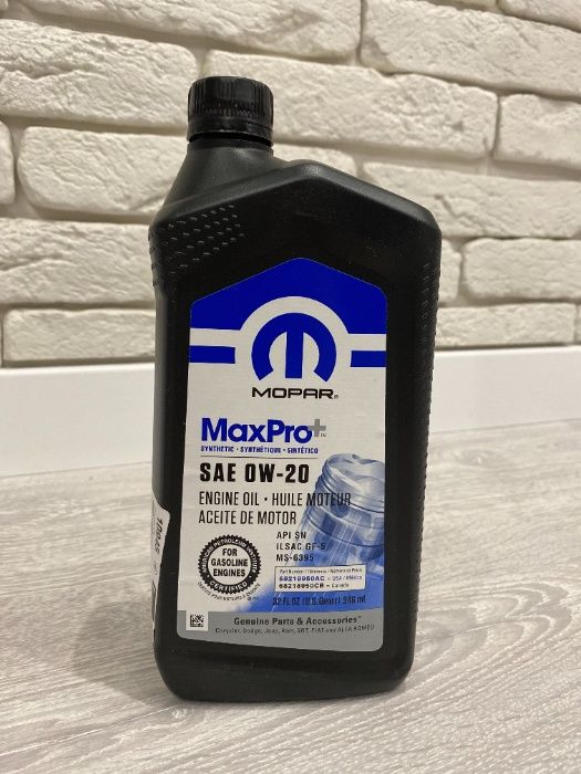 масло MOPAR фильтра для ТО свечи Jeep Compass Renegade Cherokee