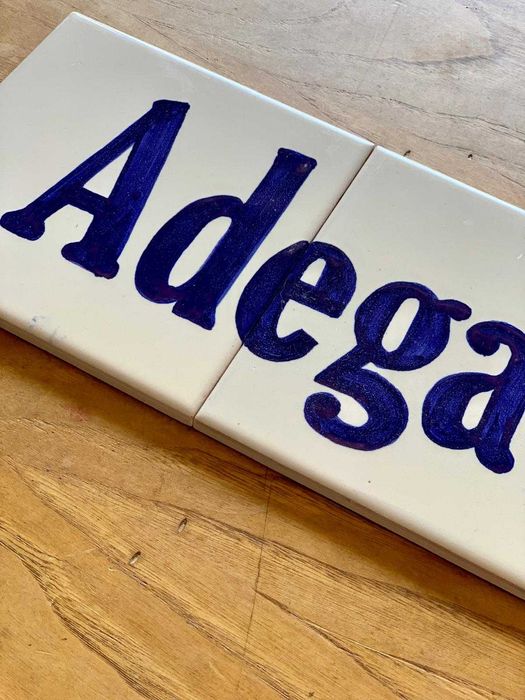 Azulejos pintados à mão - Adega
