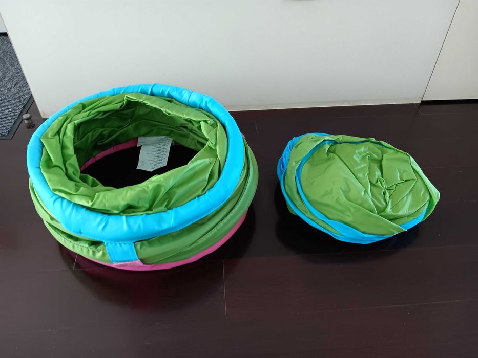 Tenda e tunel de brincar Ikea ( saco com bolas incluído))